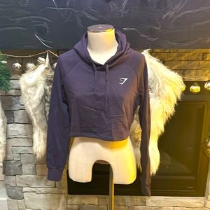 Gymshark crop hoodie